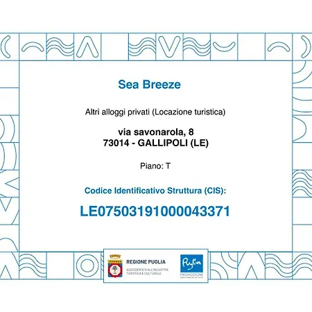 Appartement Seabreeze - Lido San Giovanni *